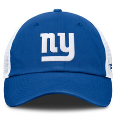 New York Giants Vintage Trucker Adjustable Hat Royal/White