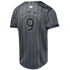 MLB Brandon Nimmo New York Mets Nike Youth 2024 City Connect Limited Player Jersey - Graphite