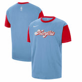 Memphis Grizzlies 2024/25 City Edition Courtside Color Block T-Shirt Light Blue