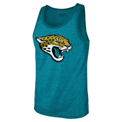 Trevor Lawrence Jacksonville Jaguars Majestic Threads Tri-Blend Player Name & Number Tank Top Teal