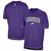 Sacramento Kings 2024/25 Classic Edition Pregame Shooting T-Shirt Purple