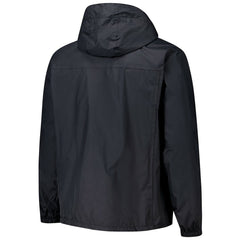 Carolina Panthers Dunbrooke Tropic Waterproof Packable Full-Zip Hoodie Jacket Black