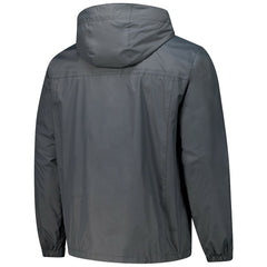 Indianapolis Colts Dunbrooke Tropic Waterproof Packable Full-Zip Hoodie Jacket Graphite