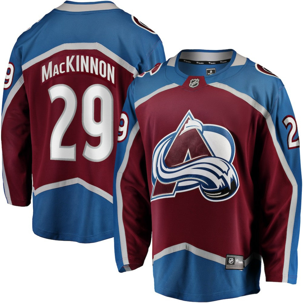 NHL Nathan MacKinnon Colorado Avalanche Fanatics Home Breakaway Jersey - Burgundy