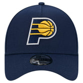 Indiana Pacers A-Frame 9FORTY Adjustable Hat Navy
