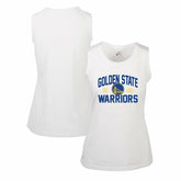 Golden State Warriors Levelwear Women's Macy Tank Top White