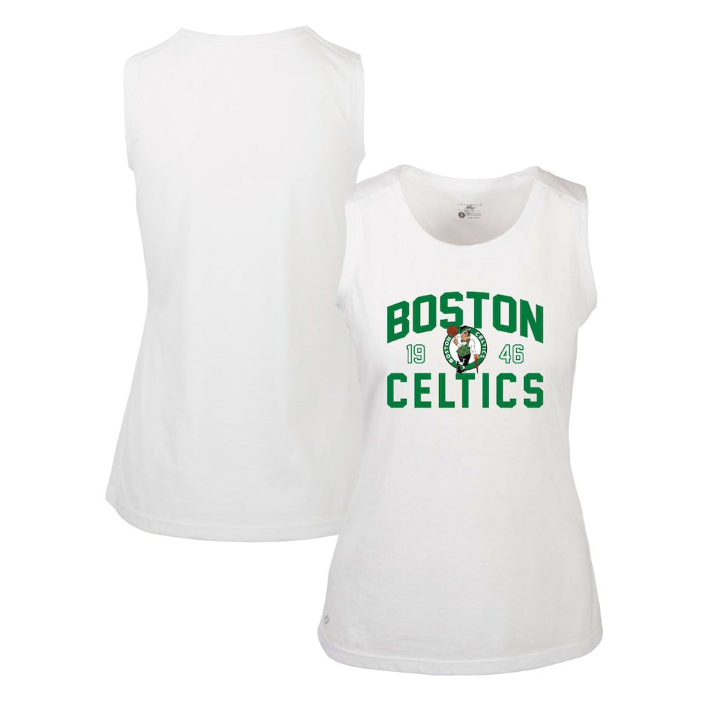Boston Celtics Levelwear Women's Macy Tank Top White