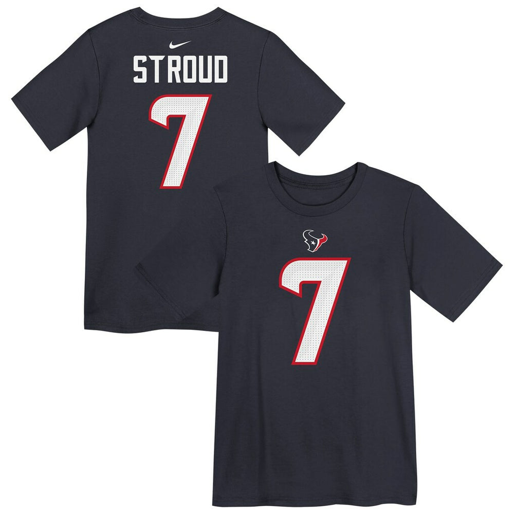 C.J. Stroud Houston Texans Preschool Player Name & Number T-Shirt Navy