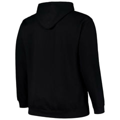 Minnesota Twins Stack Fleece Pullover Hoodie - Black Hoodies