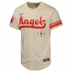 MLB Anthony Rendon Los Angeles Angels Nike Youth City Connect Limited Player Jersey - Cream