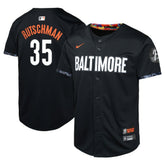 MLB Adley Rutschman Baltimore Orioles Nike Youth City Connect Limited Player Jersey - Black