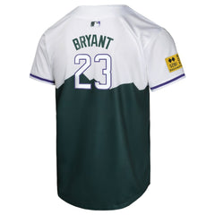 MLB Kris Bryant Colorado Rockies Nike Youth City Connect Limited Player Jersey - Green