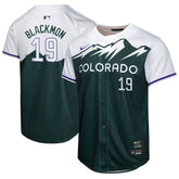 MLB Charlie Blackmon Colorado Rockies Nike Youth City Connect Limited Player Jersey - Green