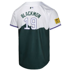 MLB Charlie Blackmon Colorado Rockies Nike Youth City Connect Limited Player Jersey - Green