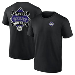 Colorado Rockies Cooperstown Collection Field Play T-Shirt - Black T-shirts