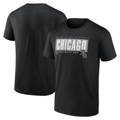 Chicago White Sox Blocked Out T-Shirt - Black T-shirts