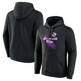 Sacramento Kings Pick & Roll Coverage Pullover Hoodie Black