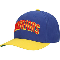 Golden State Warriors Team Up Classic Edition Adjustable Hat Royal/Gold