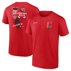 Chicago Bulls Split Zone T-Shirt Red
