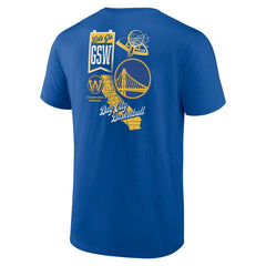 Golden State Warriors Split Zone T-Shirt Royal