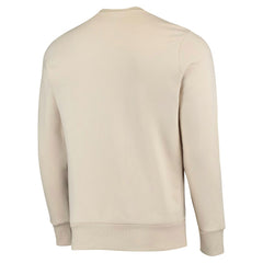 New York Mets Majestic Threads Fleece Pullover Sweatshirt - Oatmeal Pullover