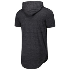 Tampa Bay Rays Majestic Threads Tri-Blend Hoodie T-Shirt - Black Hoodies