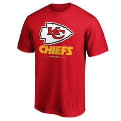 Kansas City Chiefs Team Lockup T-Shirt Red