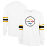 Pittsburgh Steelers '47 Gridiron Premier Brex Long Sleeve T-Shirt White