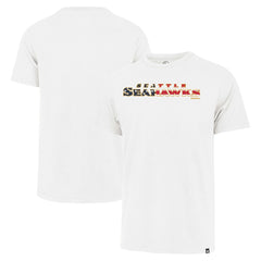 Seattle Seahawks '47 Flag Script Franklin T-Shirt White
