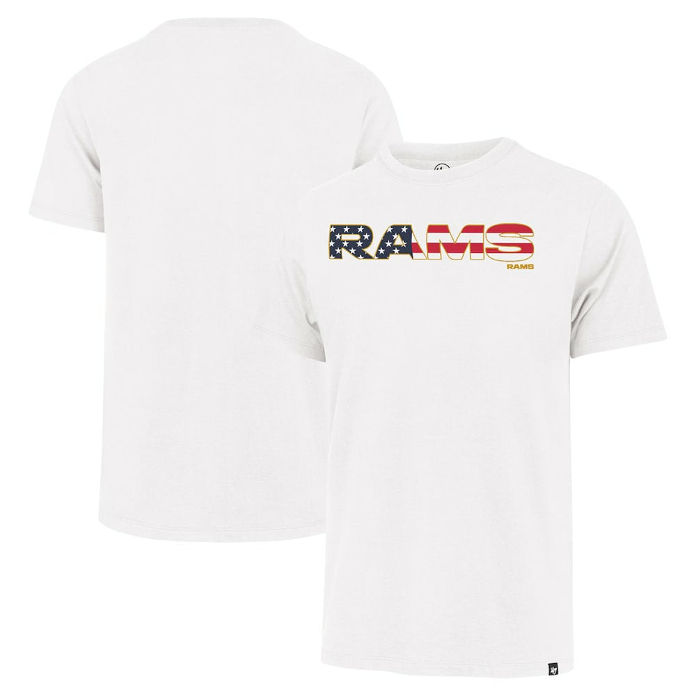 Los Angeles Rams '47 Flag Script Franklin T-Shirt White