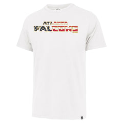 Atlanta Falcons '47 Flag Script Franklin T-Shirt White