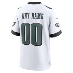 NFL Philadelphia Eagles Custom Game Jersey - White