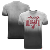 Miami Heat Sportiqe Unisex Bingham Sun-Fade T-Shirt Black