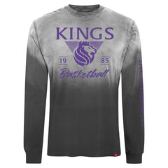 Sacramento Kings Sportiqe Unisex Mohave Sun-Dipped Long Sleeve T-Shirt Black