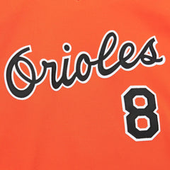 MLB Cal Ripken Jr. Baltimore Orioles Mitchell & Ness 2001 Cooperstown Collection Authentic Throwback Jersey - Orange