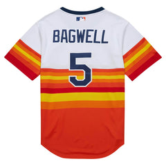 MLB Jeff Bagwell Houston Astros Mitchell & Ness 2004 Cooperstown Collection Authentic Throwback Jersey - White