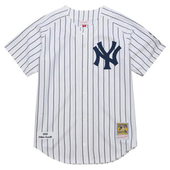 MLB Ichiro Suzuki New York Yankees Mitchell & Ness 2014 Cooperstown Collection Authentic Throwback Jersey - White