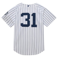 MLB Ichiro Suzuki New York Yankees Mitchell & Ness 2014 Cooperstown Collection Authentic Throwback Jersey - White