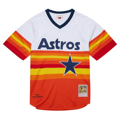 MLB Lance Berkman Houston Astros Mitchell & Ness 2004 Cooperstown Collection Authentic Throwback Jersey - White