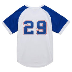MLB John Smoltz Atlanta Braves Mitchell & Ness 2004 Cooperstown Collection Authentic Throwback Jersey - White