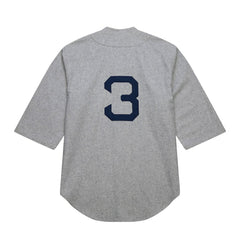 MLB Babe Ruth New York Yankees Mitchell & Ness Cooperstown Collection 1929 Authentic Jersey - Gray
