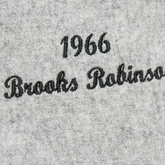 MLB Brooks Robinson Baltimore Orioles Mitchell & Ness Cooperstown Collection 1966 Authentic Jersey - Gray
