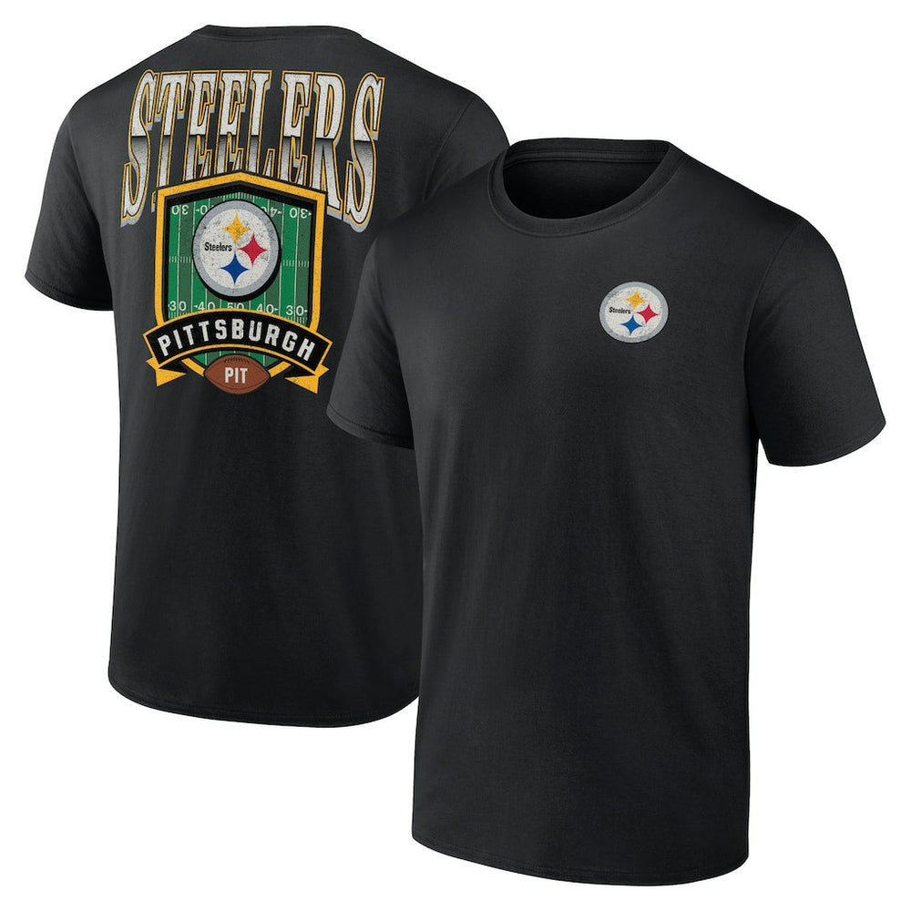 Pittsburgh Steelers Full Range T-Shirt Black