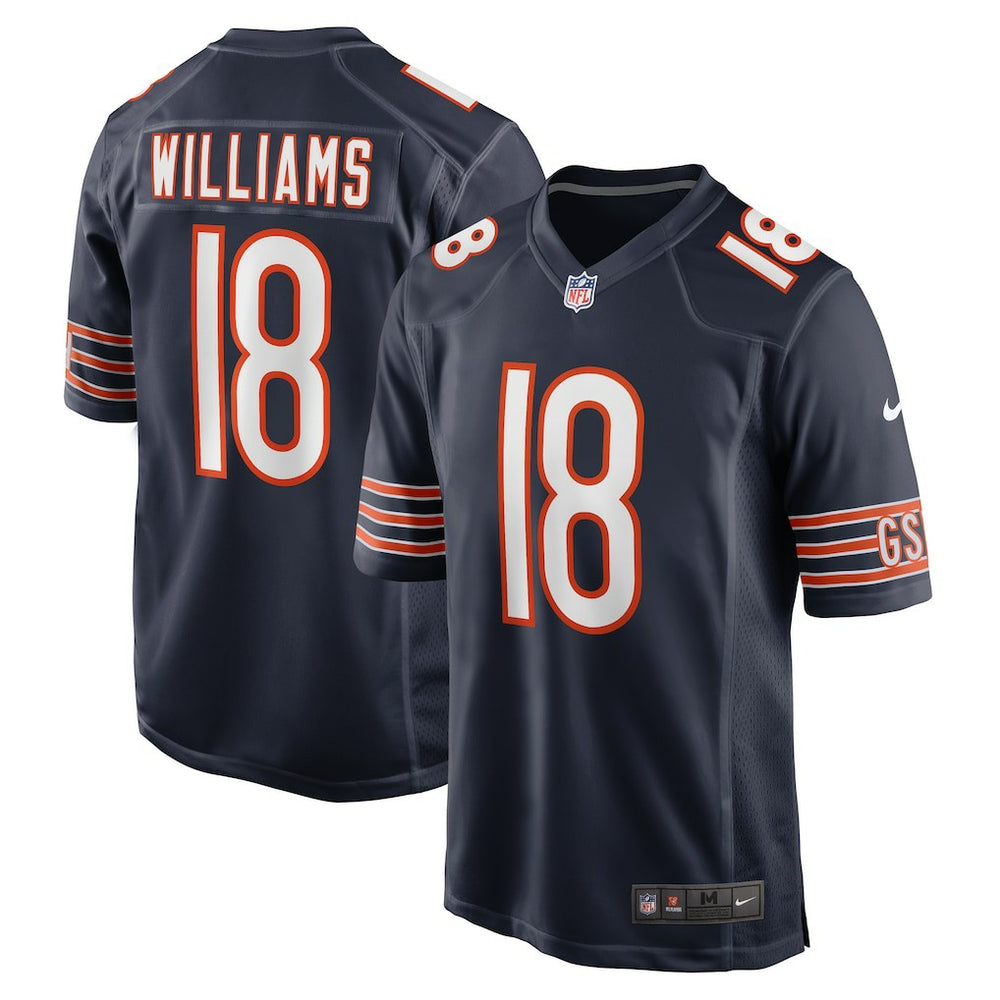 NFL Caleb Williams Chicago Bears Player Game Jersey - Navy