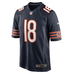 NFL Caleb Williams Chicago Bears Player Game Jersey - Navy