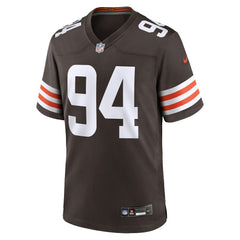 NFL Mason Graham Cleveland Browns 2025 NFL Draft First Round Pick Game Jersey - Brown