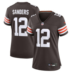 NFL Shedeur Sanders Cleveland Browns Women's 2025 NFL Draft Game Jersey - Brown