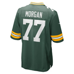 Jordan Morgan Green Bay Packers Player Game Jersey Green