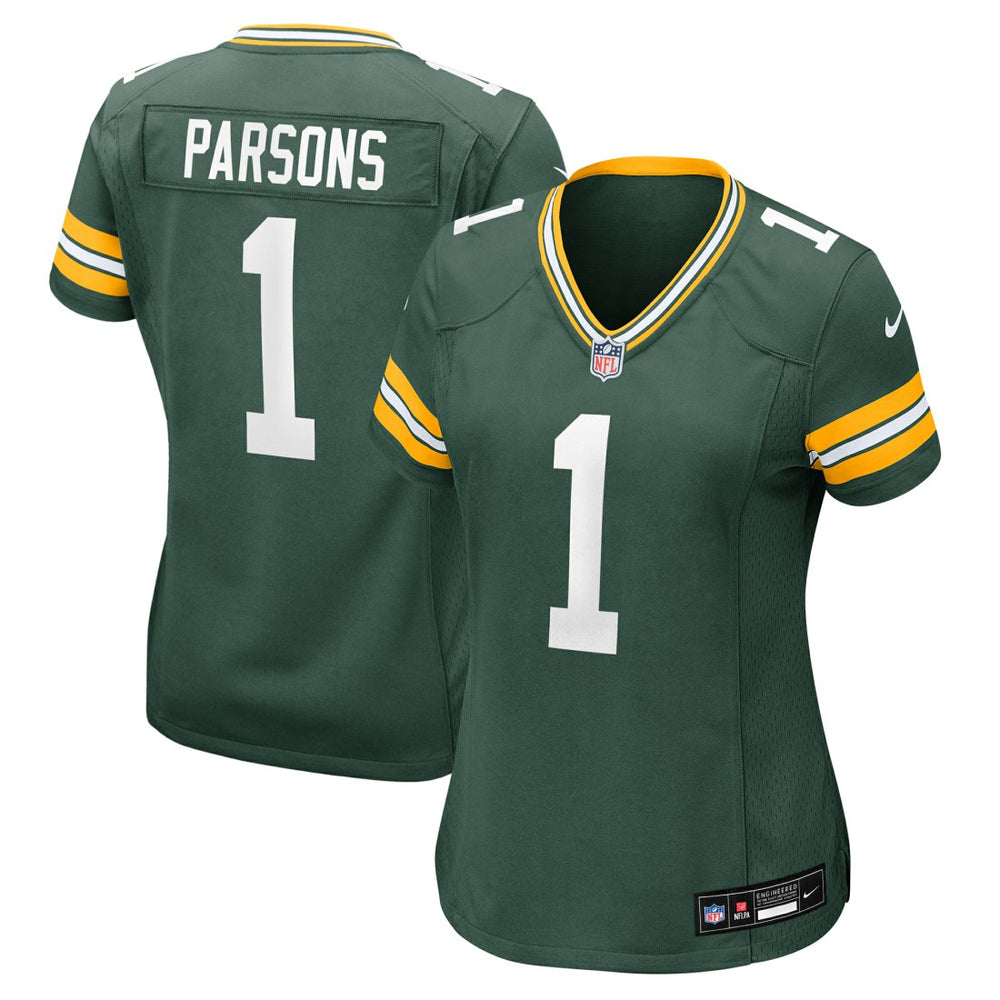 NFL Micah Parsons Green Bay Packers Women's Game Player Jersey - Green