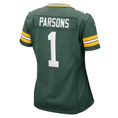 NFL Micah Parsons Green Bay Packers Women's Game Player Jersey - Green
